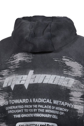 RADICAL ALMA CVA ZIP HOODIE / BLK