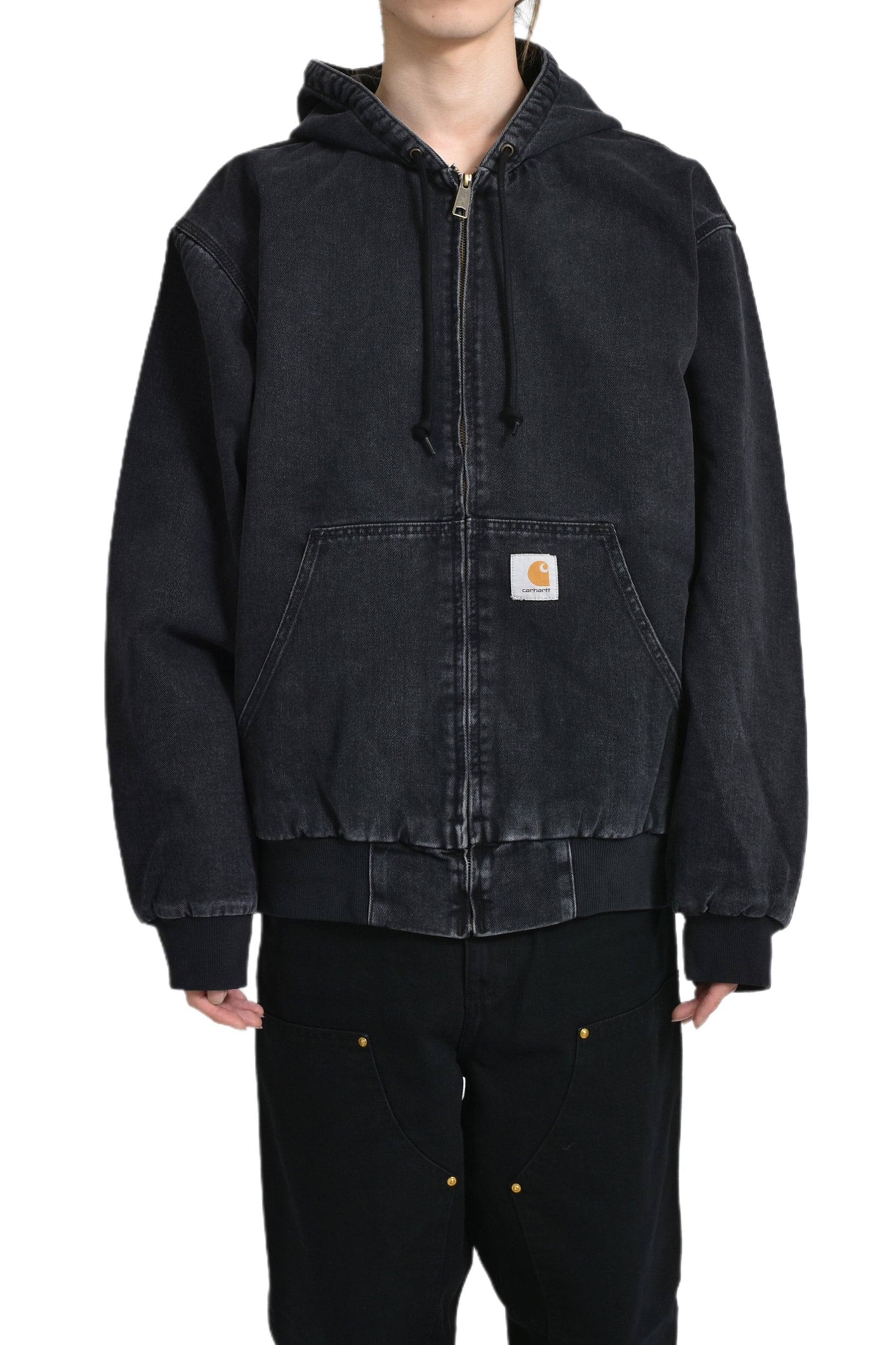 OG ACTIVE JACKET -STONE WASED- / BLK