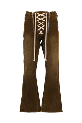 CORDUROY SLIDE DENIM / BRW