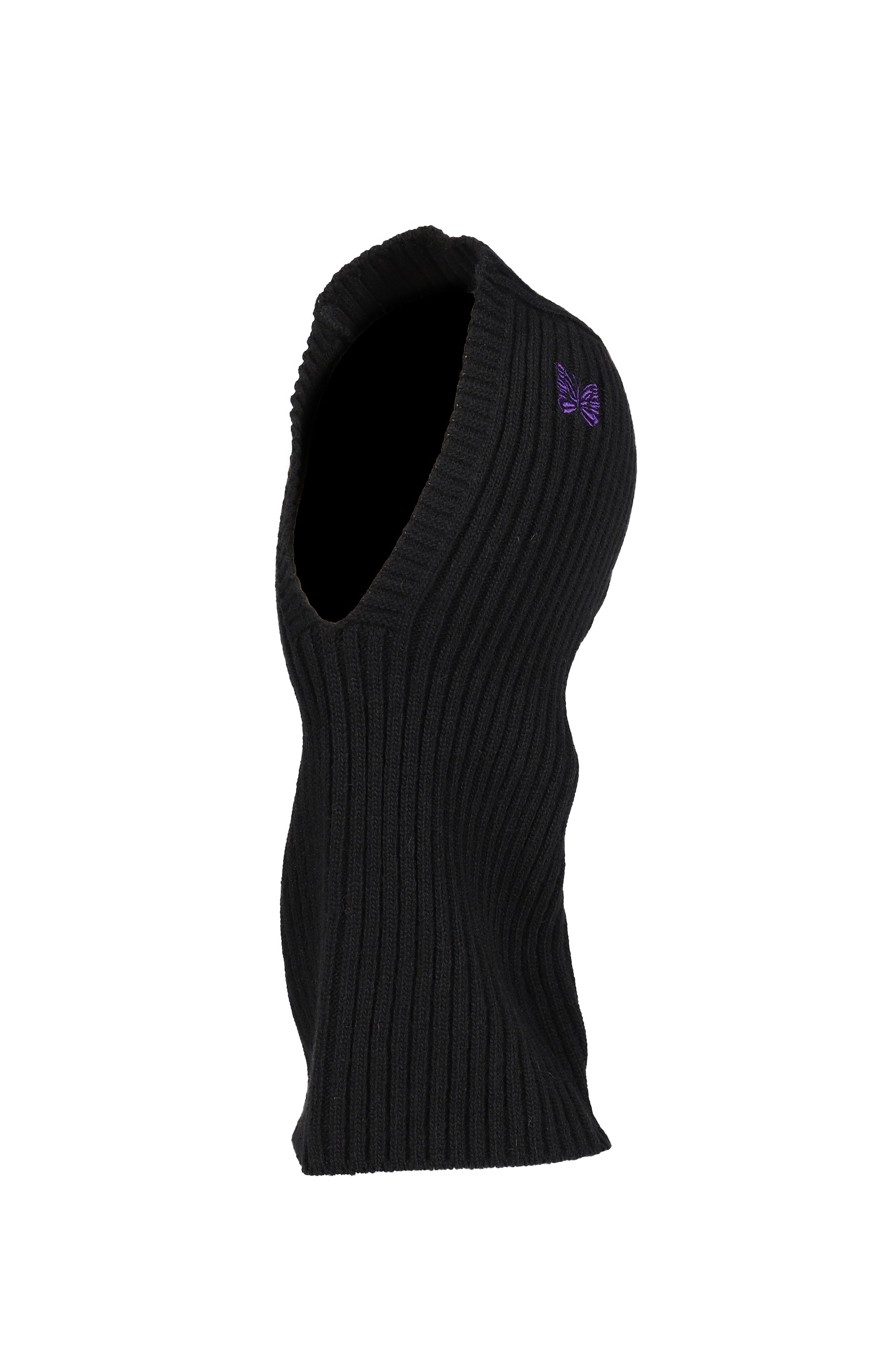 BALACLAVA - SHETLAND WOOL / BLK