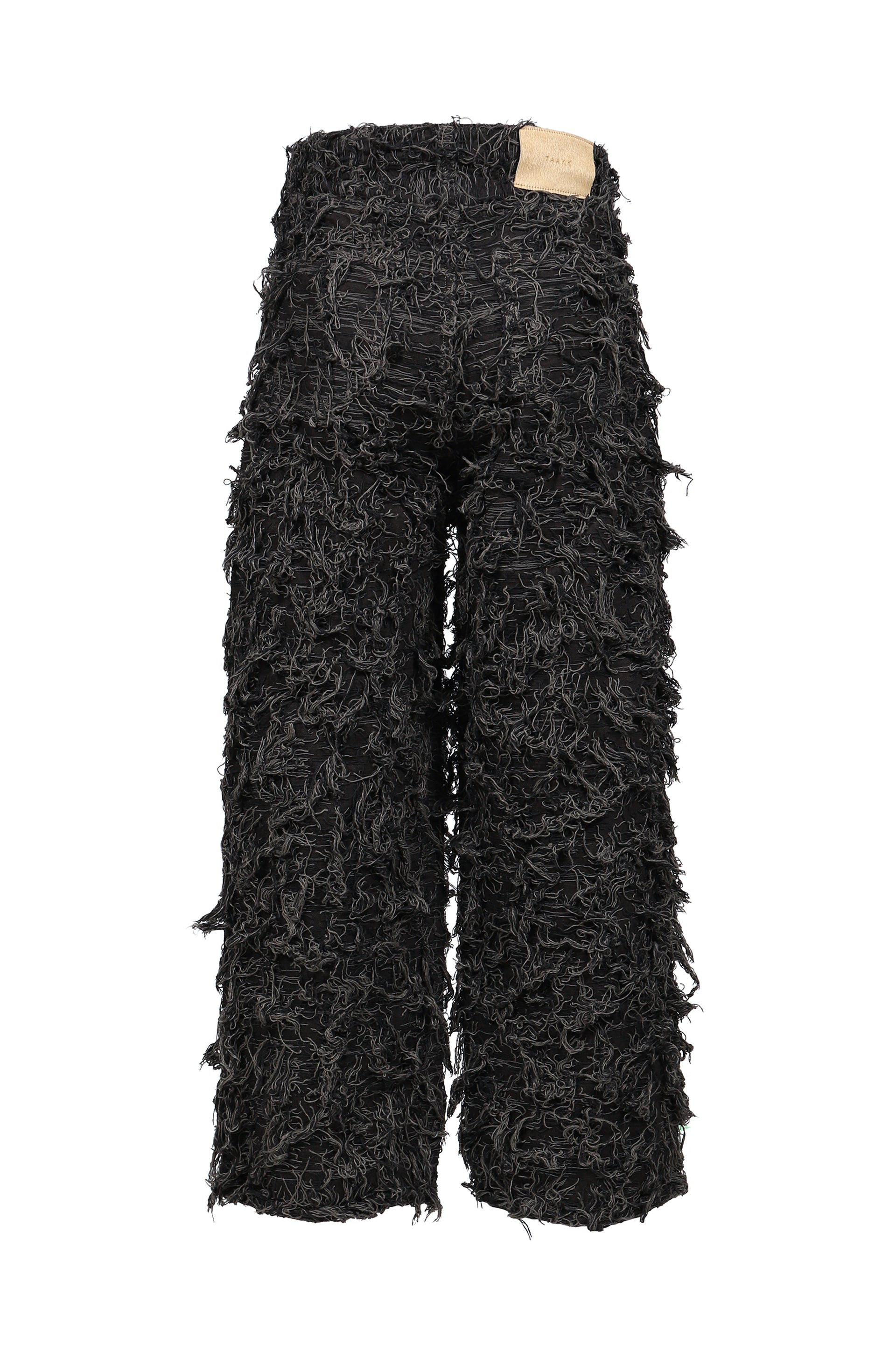 SHAGGY DENIM PANTS / D.GRY