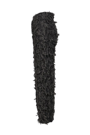 SHAGGY DENIM PANTS / D.GRY