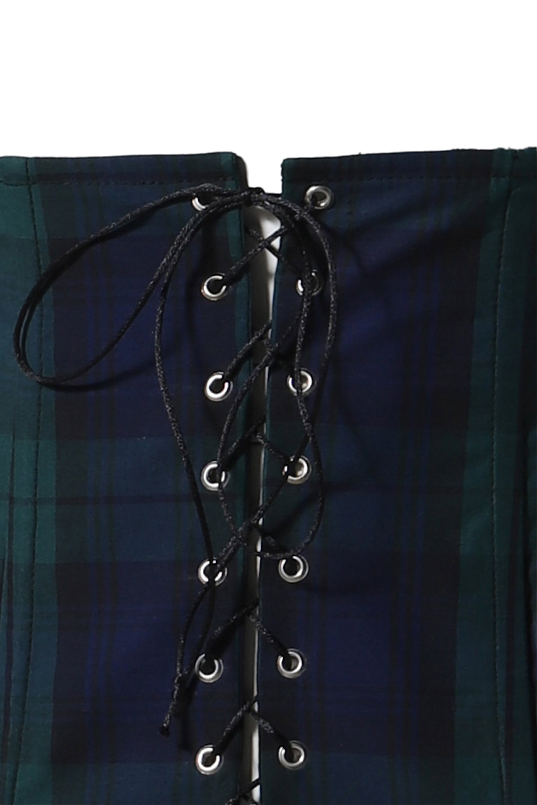 MILK WAISTBAND COTTON TARTAN FLANNEL / TTN