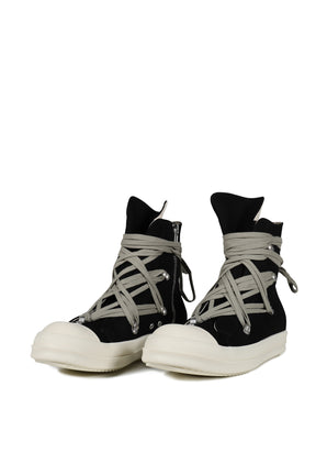 MEGA LACE SNEAKS / BLK MILK MILK