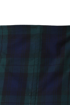 MILK WAISTBAND COTTON TARTAN FLANNEL / TTN