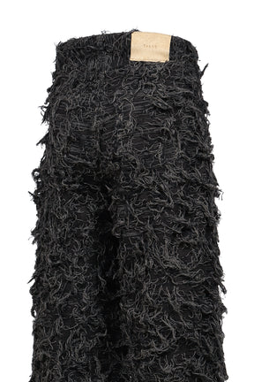 SHAGGY DENIM PANTS / D.GRY
