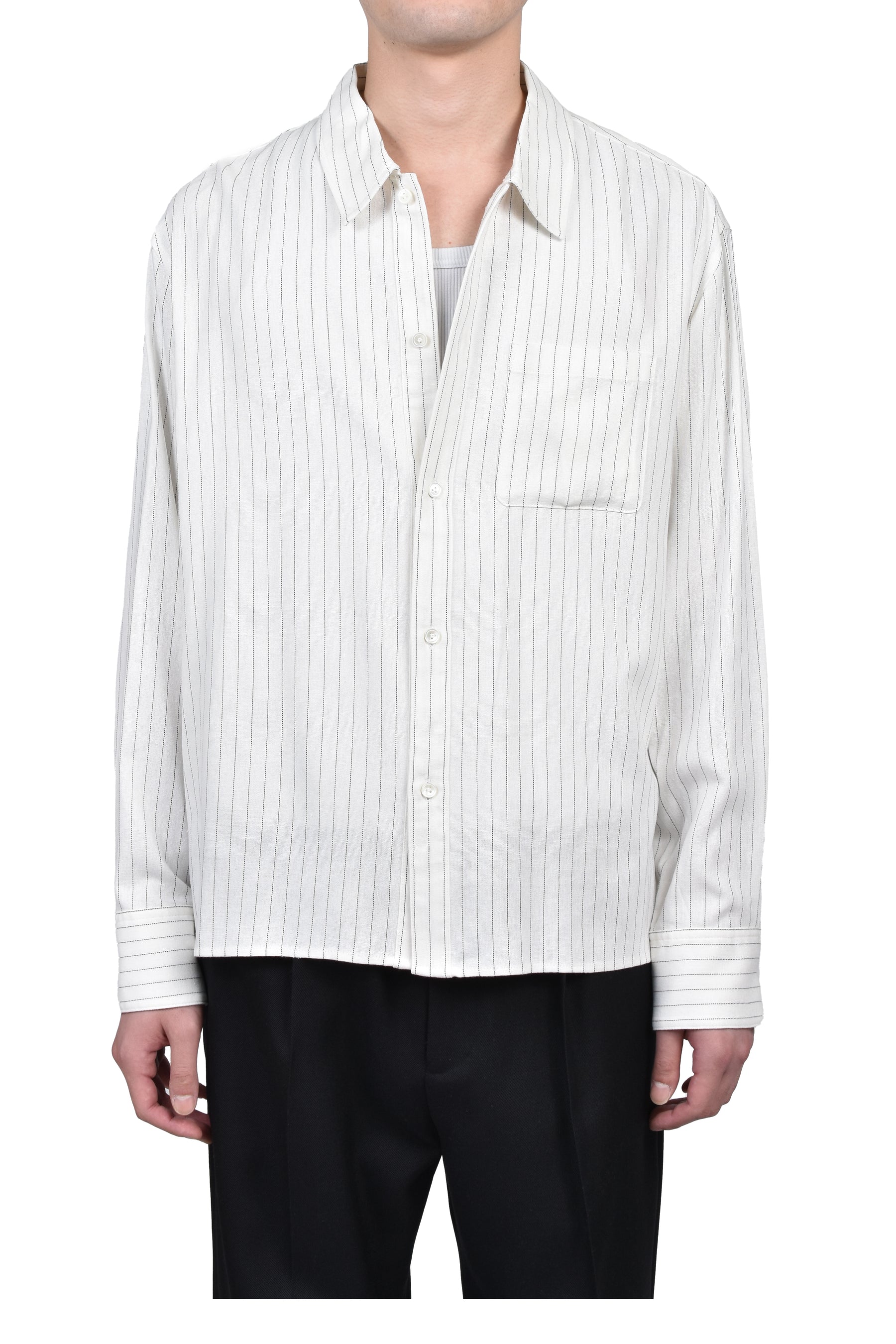 BREEZE SHIRT / OFF WHT LINEN