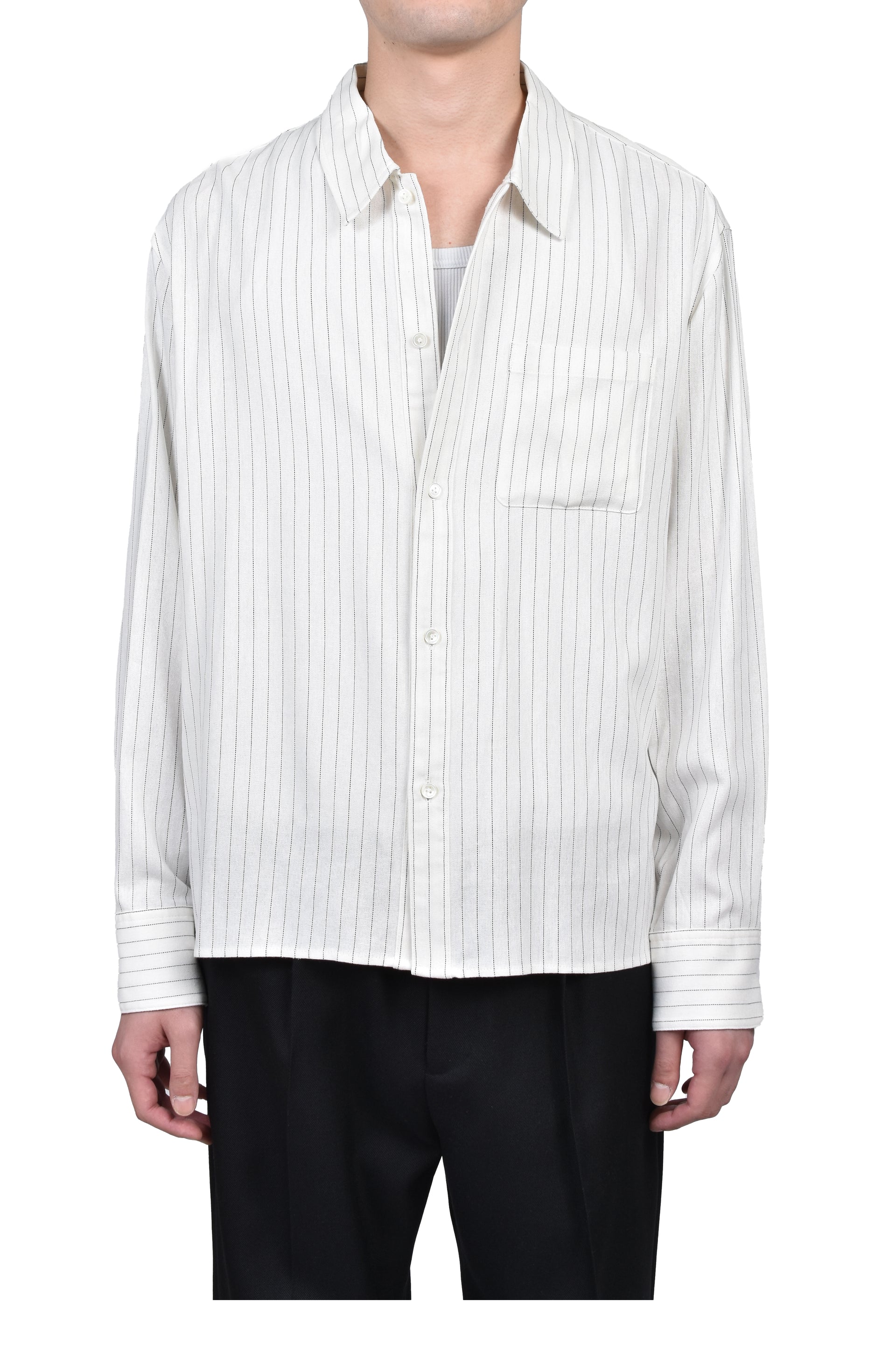 BREEZE SHIRT / OFF WHT LINEN