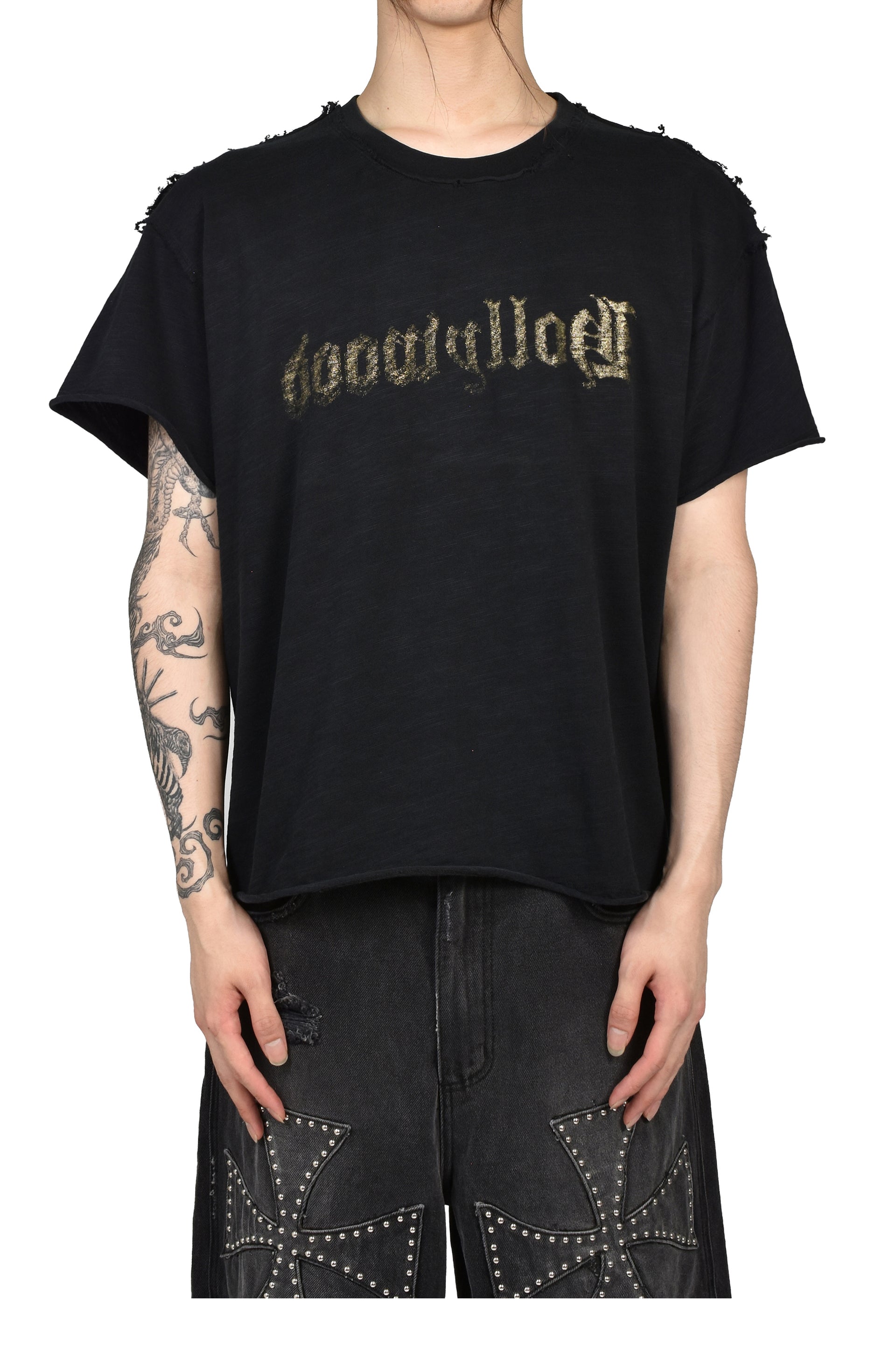 HOLLYWOOD ANTIQUE ASSEMBLAGE T-SHIRT / Lv.3 / BLK