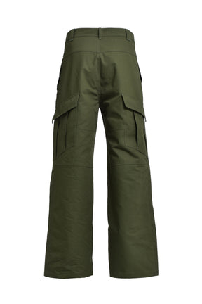 FFFPOSTALSERVICE 3-WAY ZIP CARGO TROUSERS / ARMY GRN