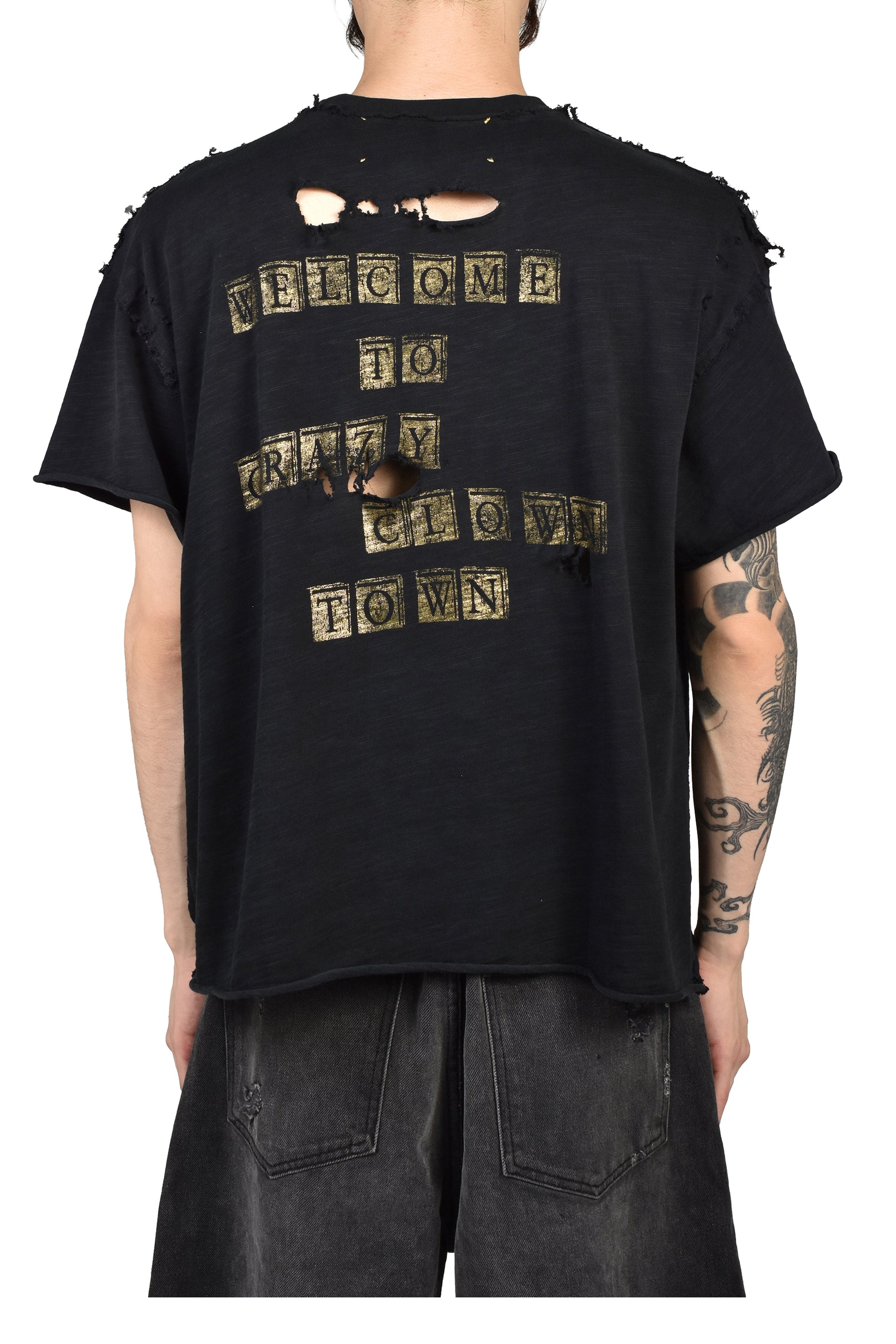 HOLLYWOOD ANTIQUE ASSEMBLAGE T-SHIRT / Lv.3 / BLK