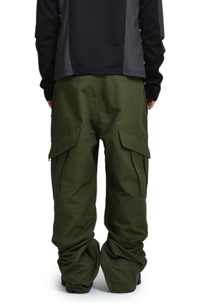 FFFPOSTALSERVICE 3-WAY ZIP CARGO TROUSERS / ARMY GRN