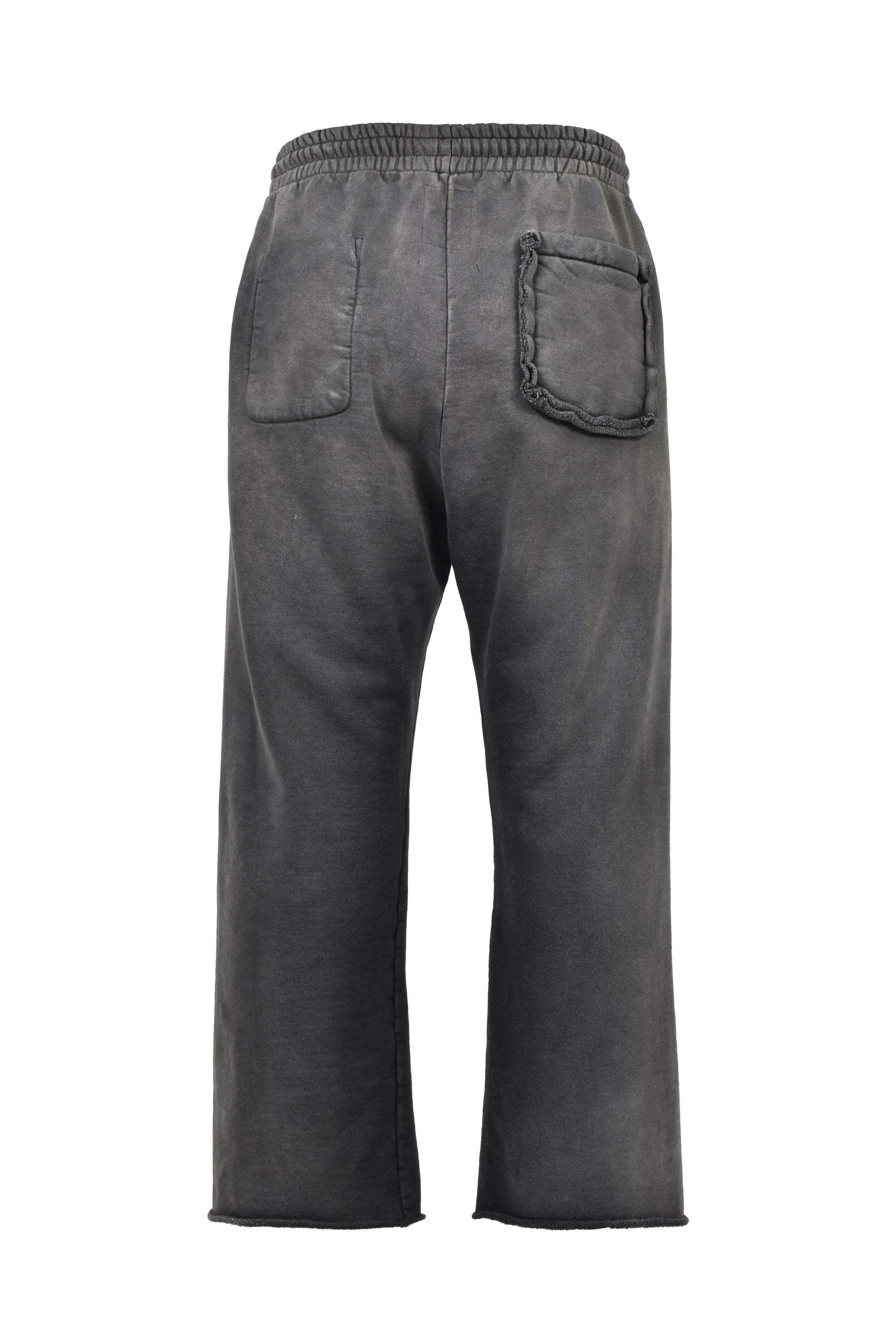 WEATHERED SWEAT PANTS / BLK