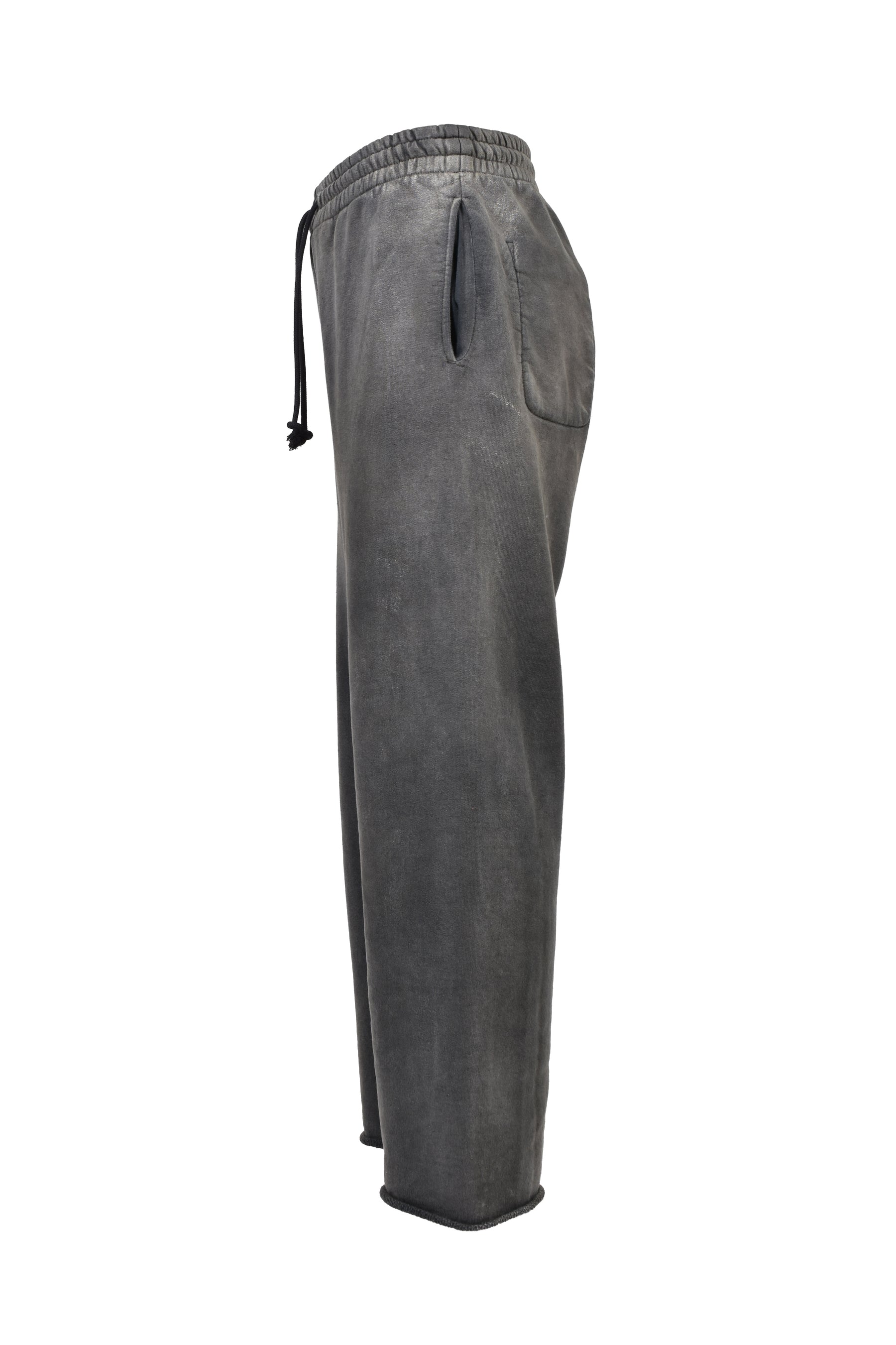 WEATHERED SWEAT PANTS / BLK