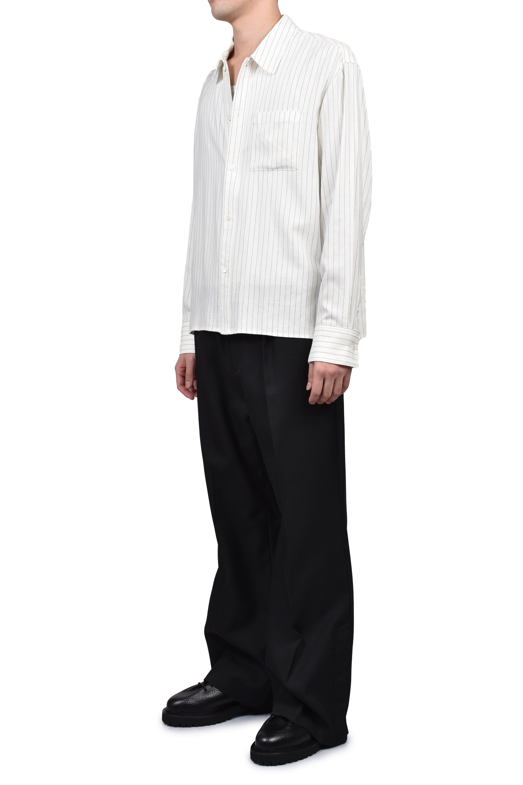 BREEZE SHIRT / OFF WHT LINEN