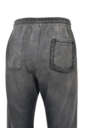WEATHERED SWEAT PANTS / BLK