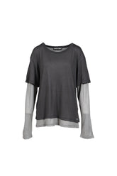MASON LAYERED LONG SLEEVE T-SHIRT / CHA