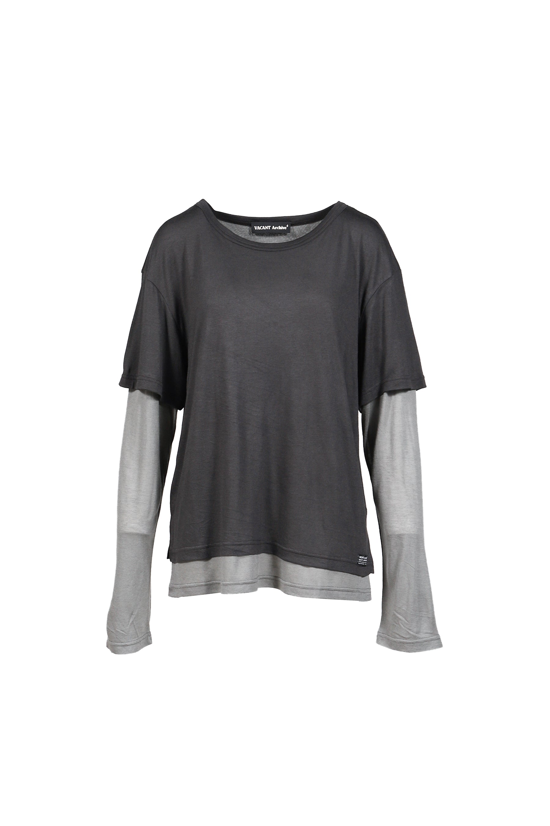 MASON LAYERED LONG SLEEVE T-SHIRT / CHA
