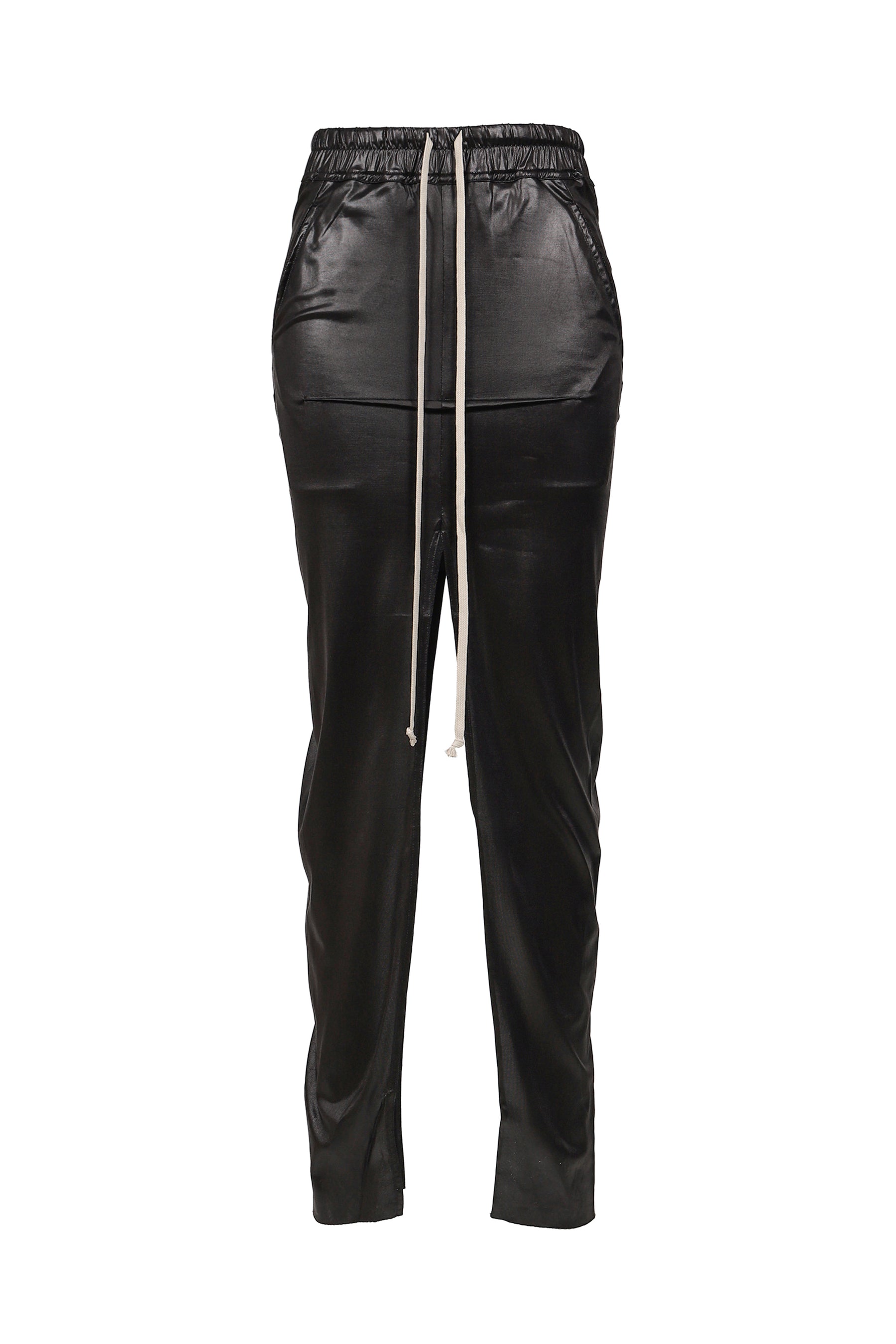 PULL ON SLICED PILLAR SKIRT / BLK