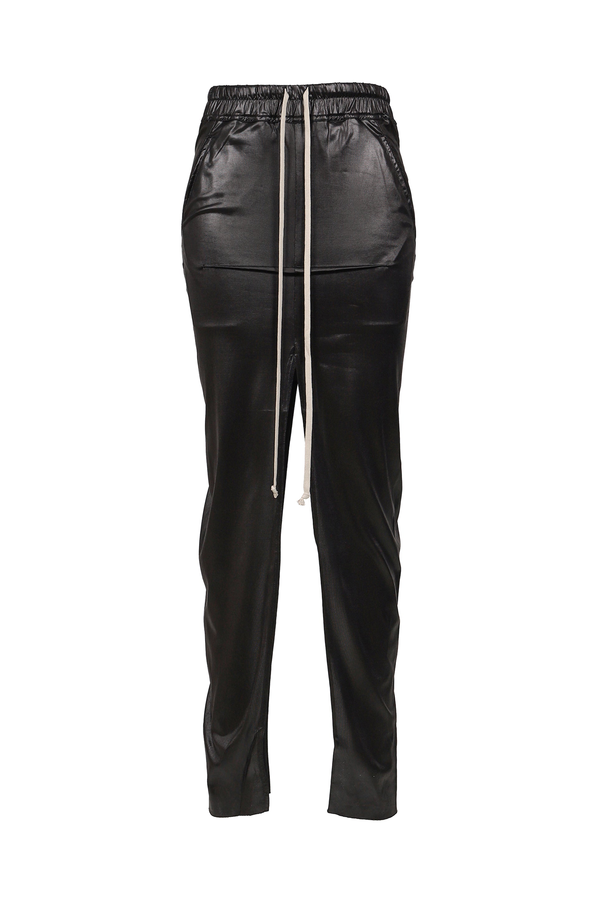 PULL ON SLICED PILLAR SKIRT / BLK