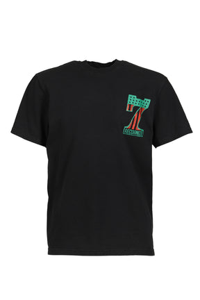 #7 VINYL TEE AGED / BLK
