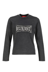 ONE DOLLAR BILL'' TIGHT LONGSLEEVE / FADED BLK