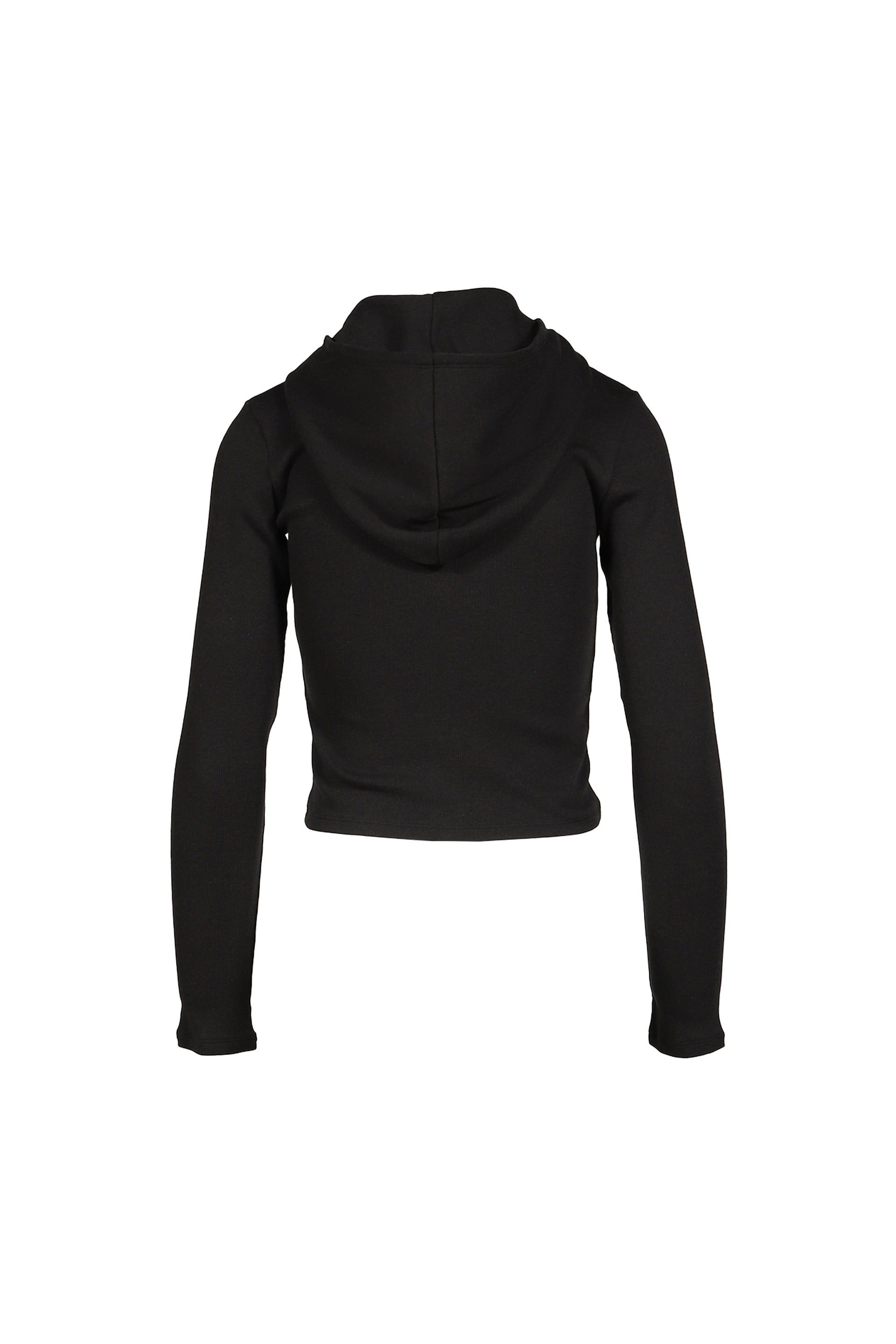 G CLASSIC ESSENTIAL RIB ZIP-UP / BLK