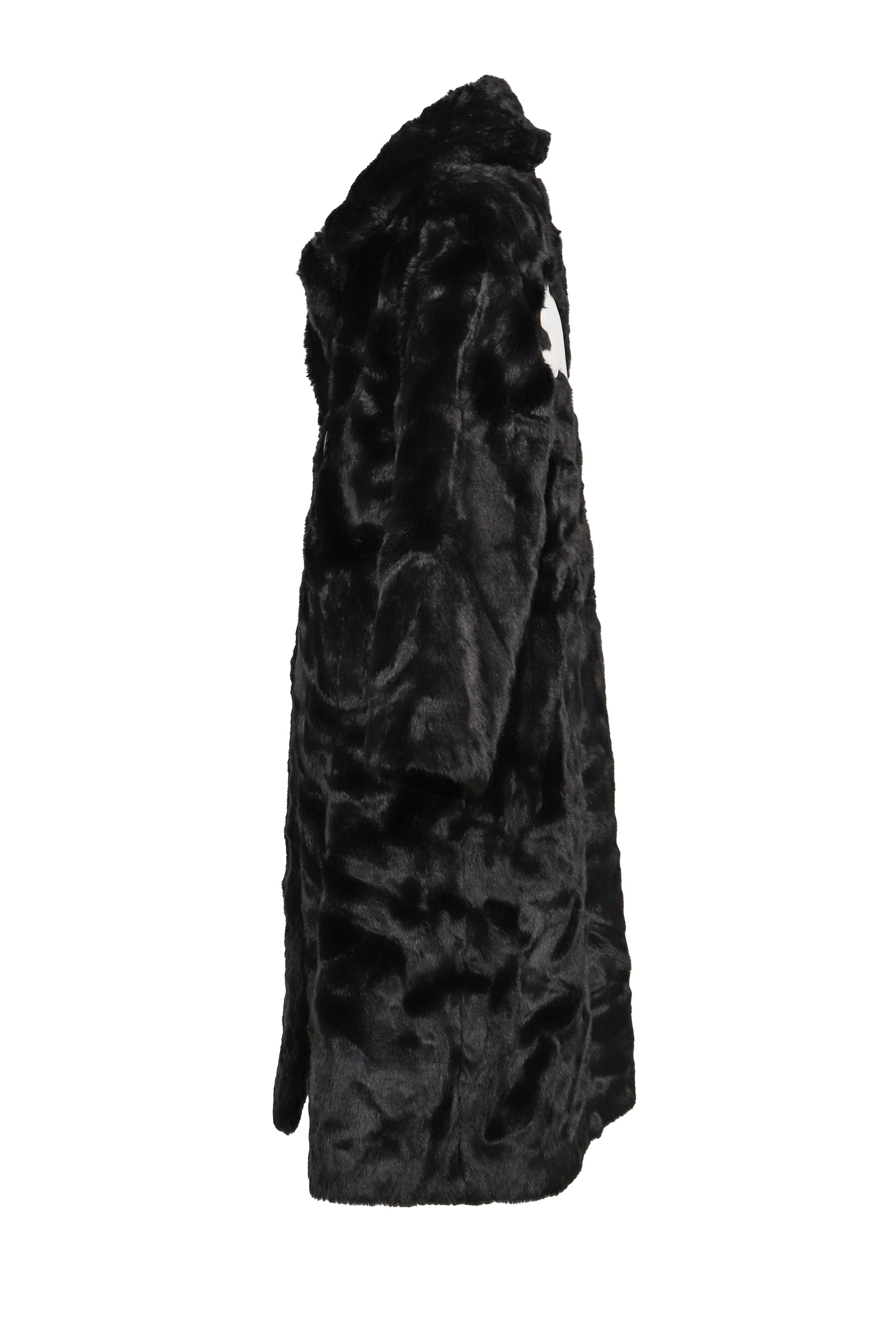 FLACKO FUR COAT (EXCLUSIVE) / BLK