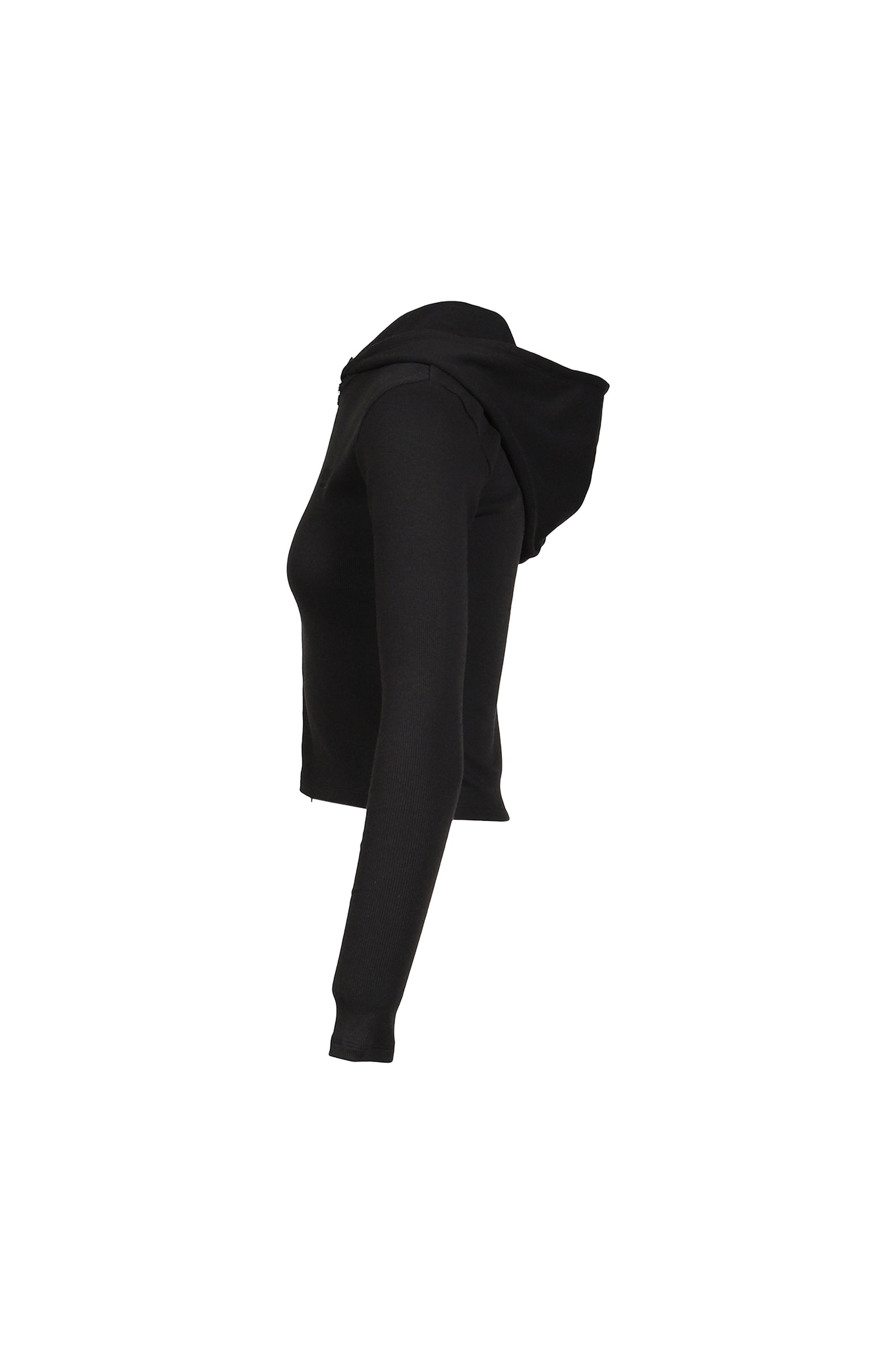 ヌーピー GLOWNY グロウニー SS26 G CLASSIC ESSENTIAL RIB ZIP-UP / BLK