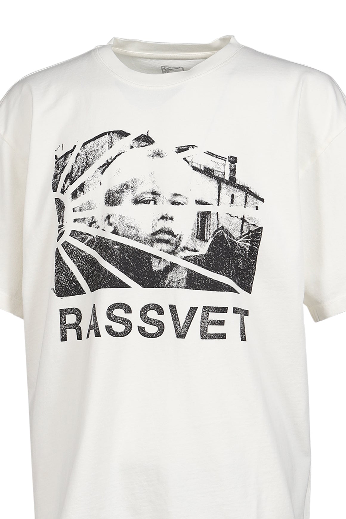 邦楽 Easter RASSVET ラスベート SS26 HERITAGE TEE SHIRT KNIT / WHT - NUBIAN
