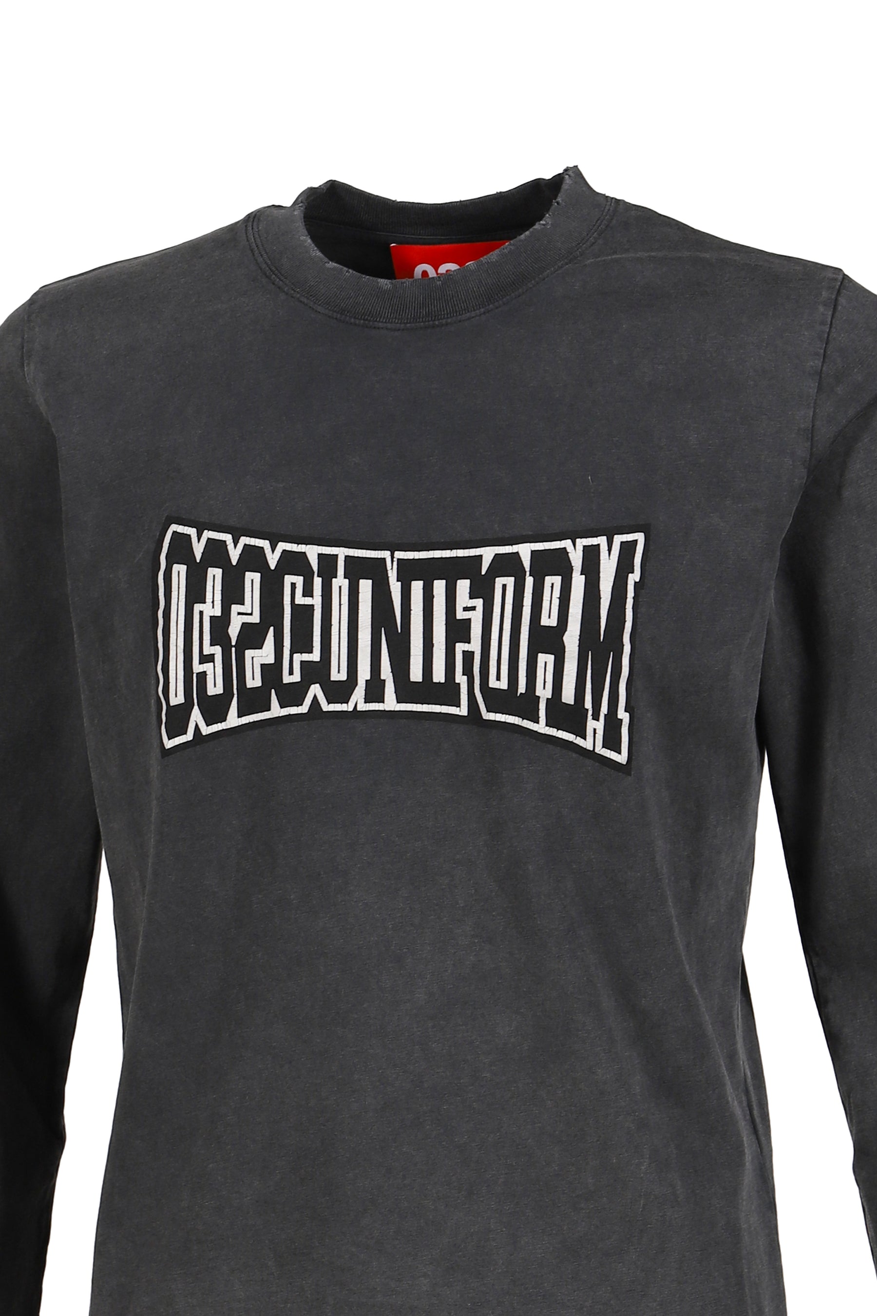 ONE DOLLAR BILL'' TIGHT LONGSLEEVE / FADED BLK