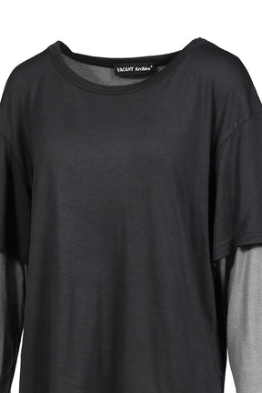 MASON LAYERED LONG SLEEVE T-SHIRT / CHA