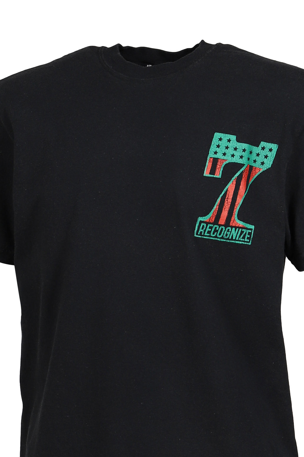 #7 VINYL TEE AGED / BLK