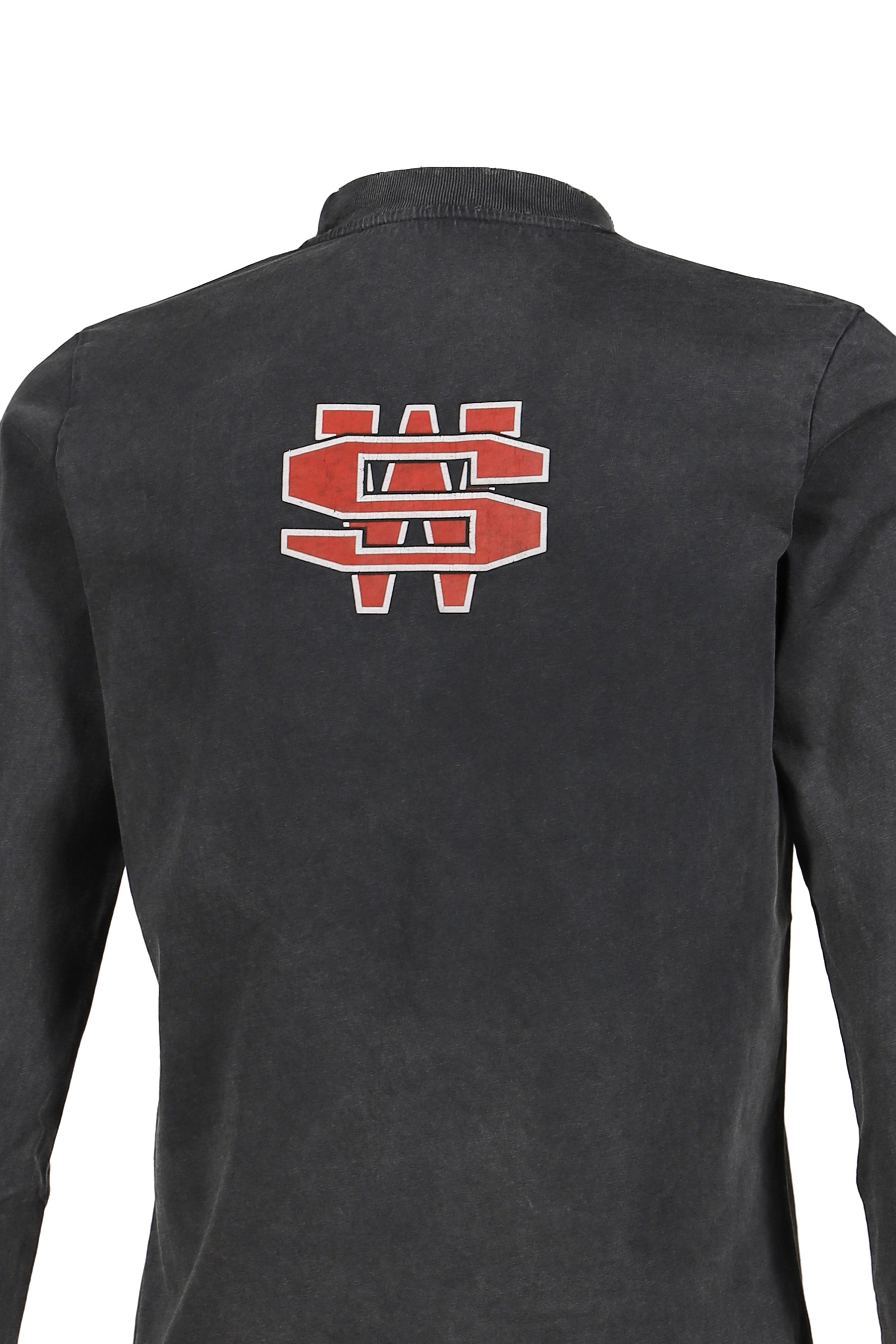 ONE DOLLAR BILL'' TIGHT LONGSLEEVE / FADED BLK