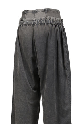 HAZE SWEATPANTS / W BLK