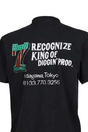 #7 VINYL TEE AGED / BLK