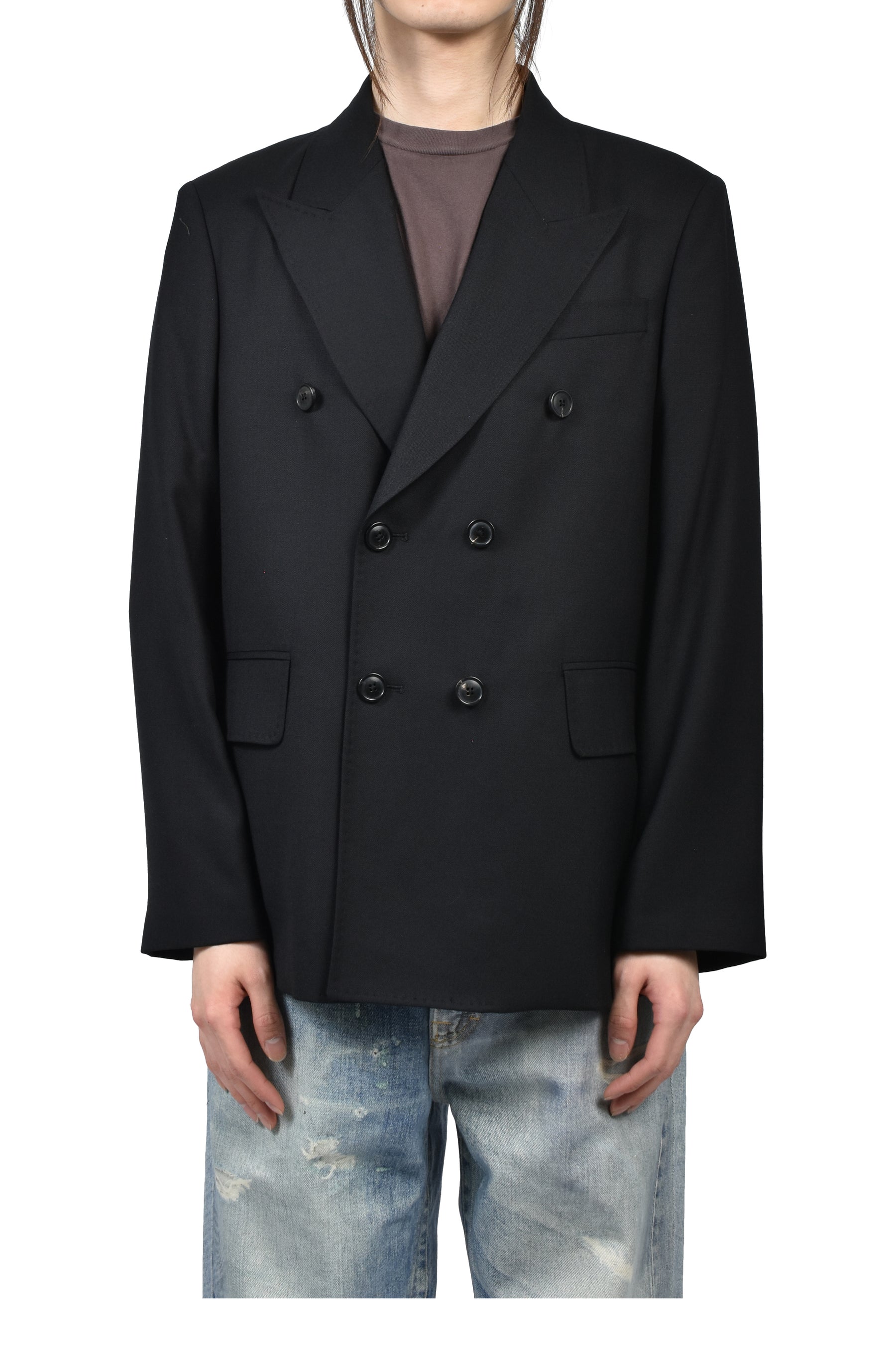 UNCONSTRUCTED DB BLAZER / BLK