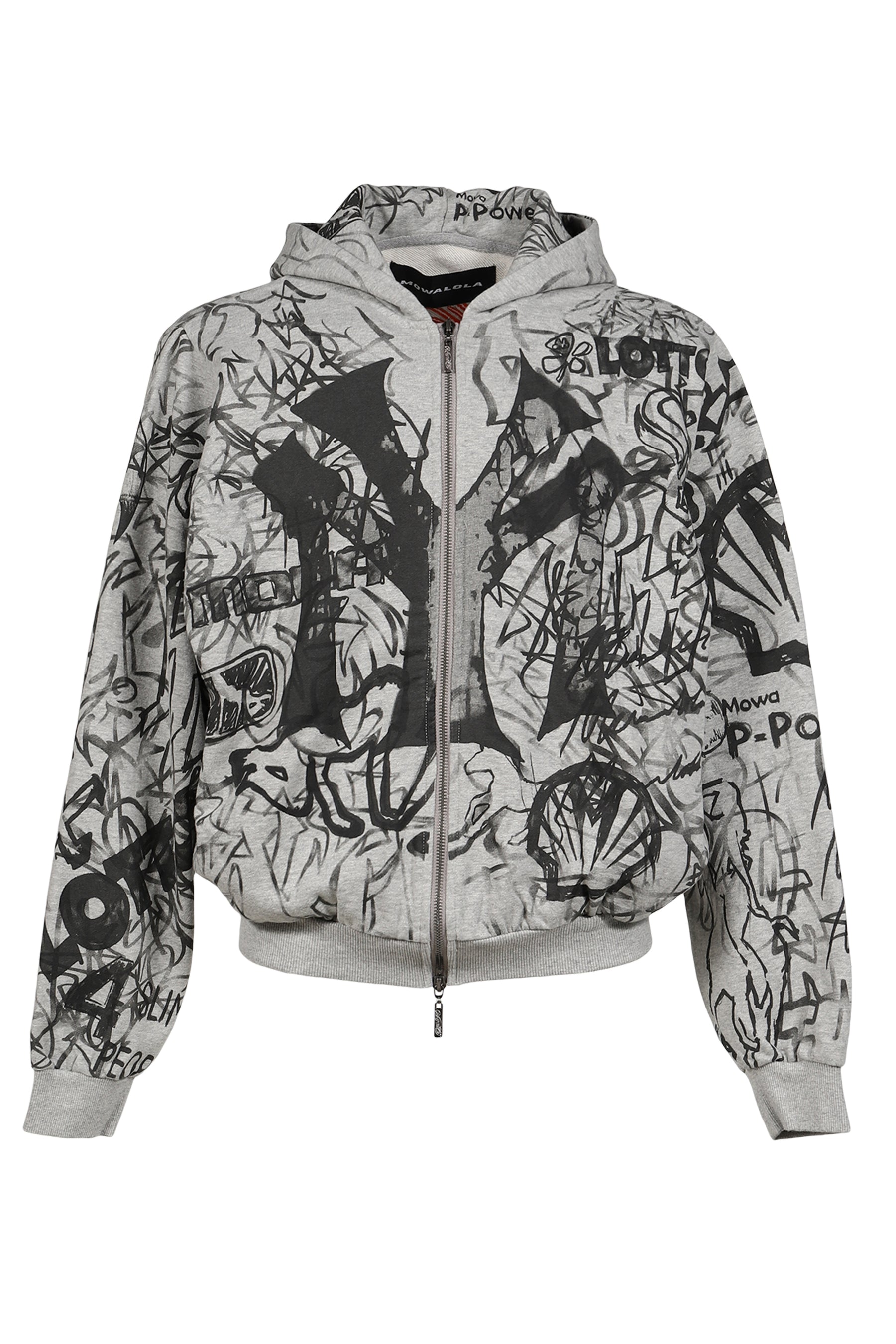 GREY GRAFFITI TRACK TOP / GRY