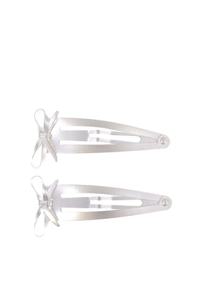 MATTE RIBBON PIN / MATTE SIL