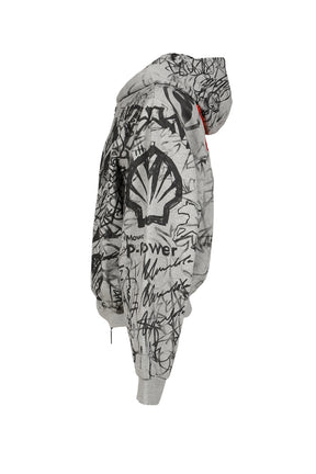 GREY GRAFFITI TRACK TOP / GRY