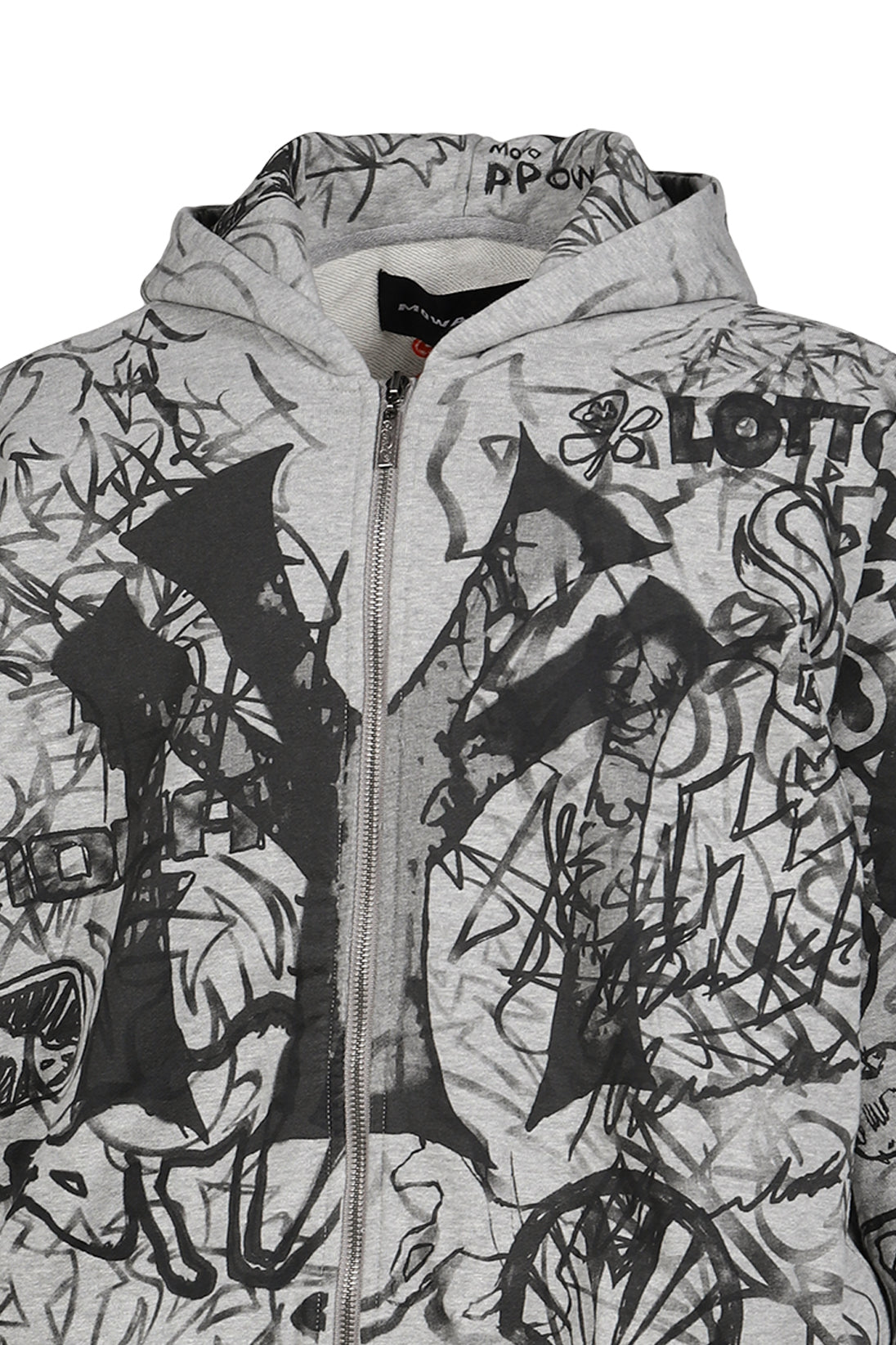GREY GRAFFITI TRACK TOP / GRY