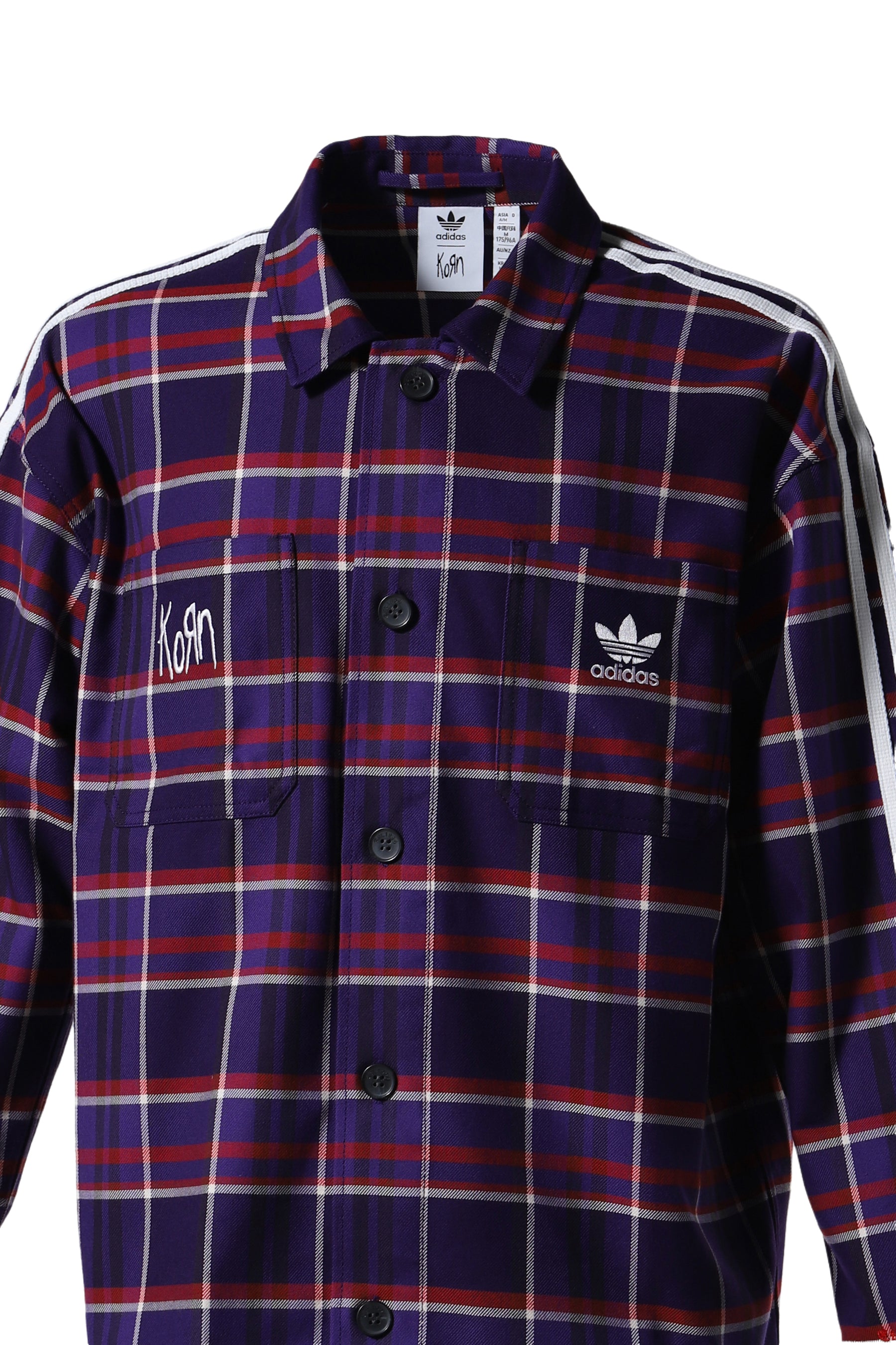 KORN FLANNEL LS / BLK