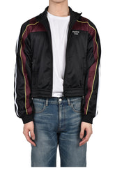 SHRUNKEN TRACK JACKET / BLK BUR BLK