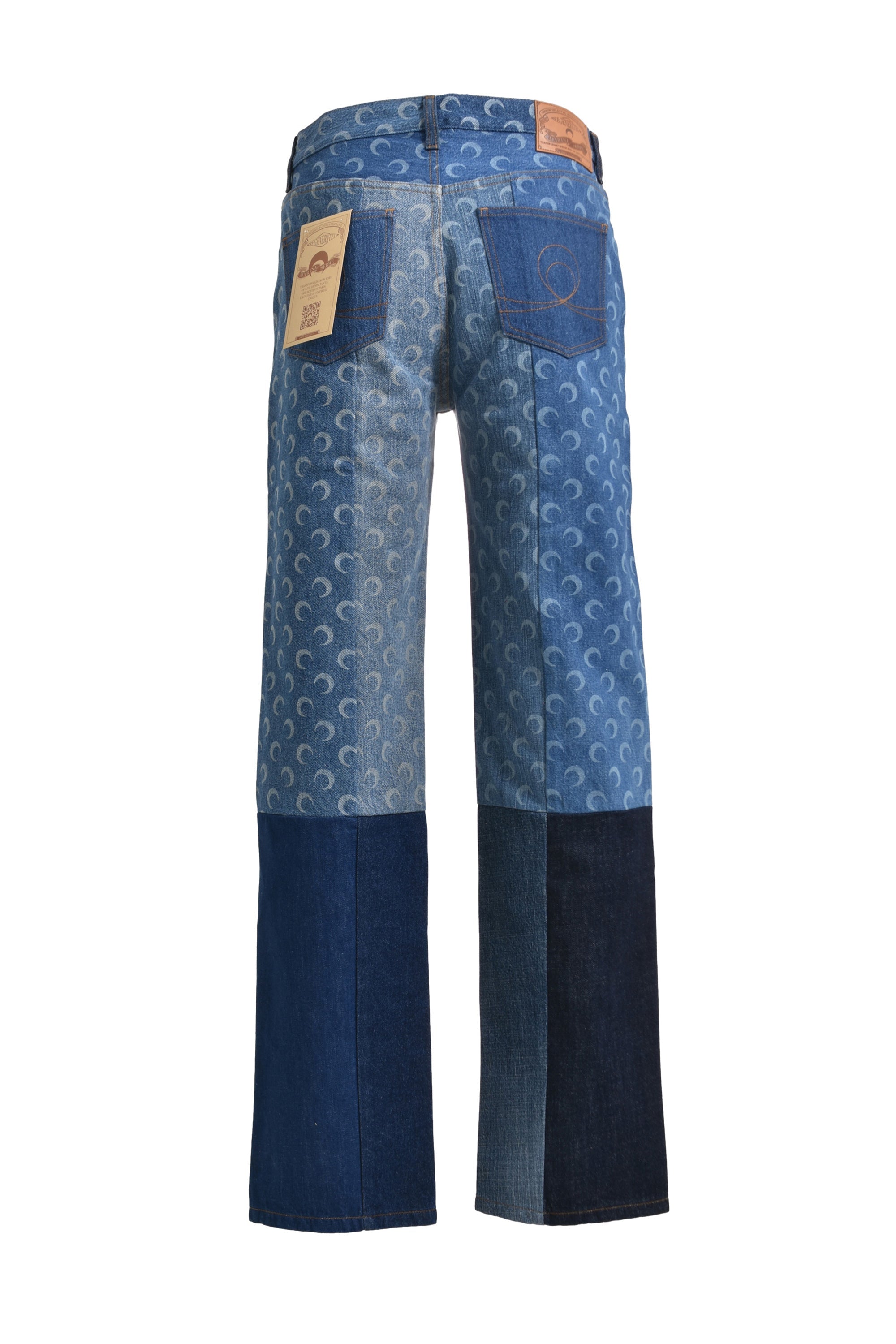 REGENERATED DENIM SLIM FIT PANTS / BL50