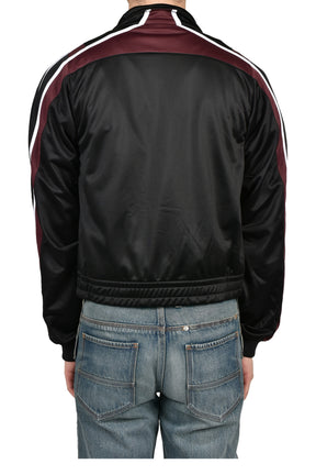 SHRUNKEN TRACK JACKET / BLK BUR BLK