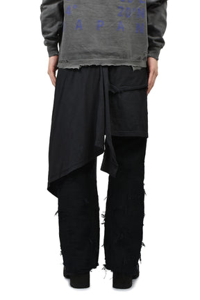 TWIST SEAM LOT.20746 BORO CRUST WITH WRAPPED(BORO) / BLK 