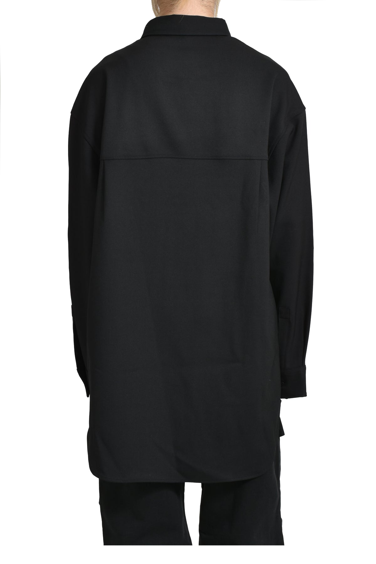 GIANT WOOL SHIRT BLACK / BLK