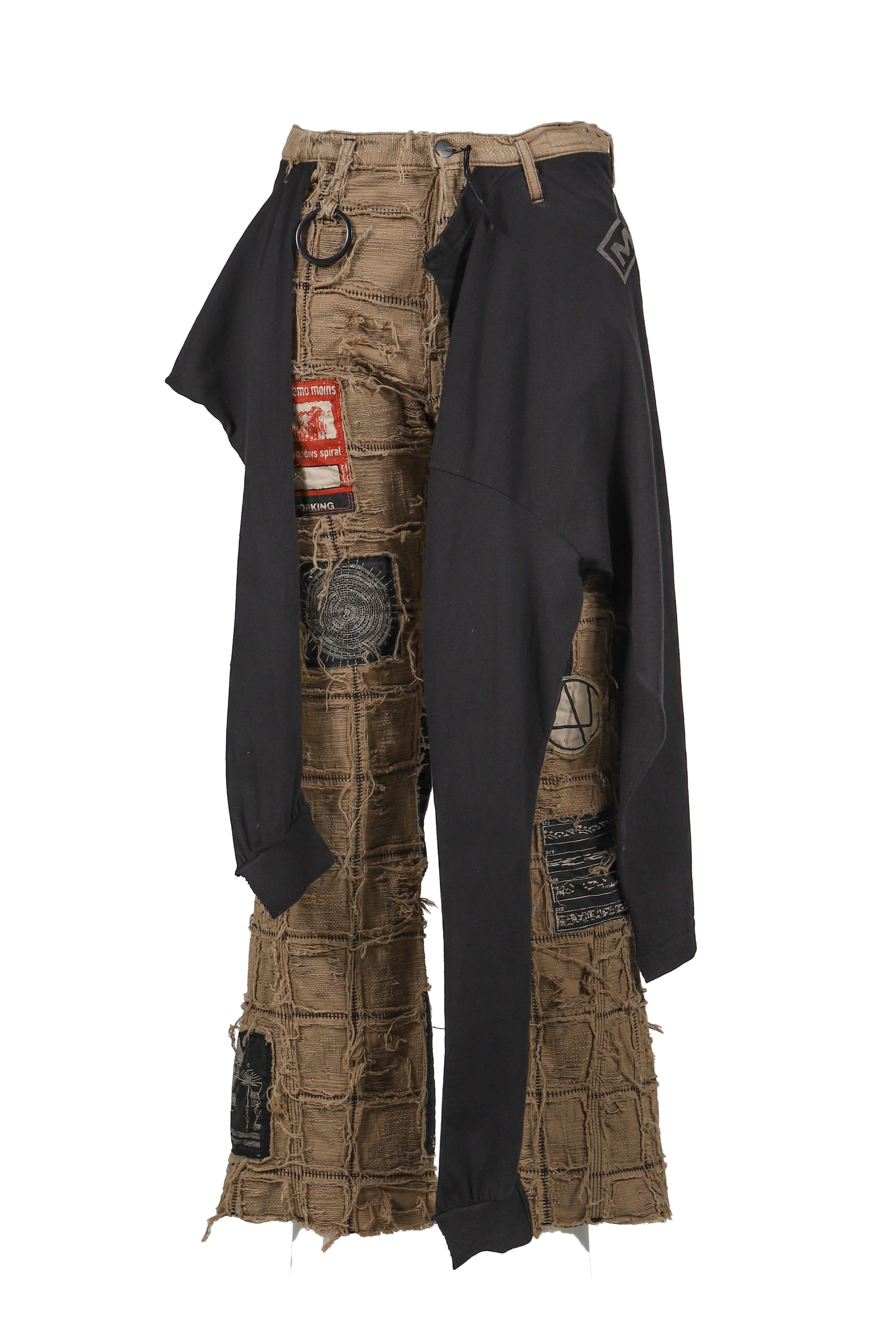 DESTROY WORK JEANS WITH WRAPPED / DUST