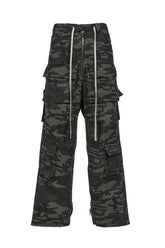CAMO CARGO PANTS / WOODLAN CAMO