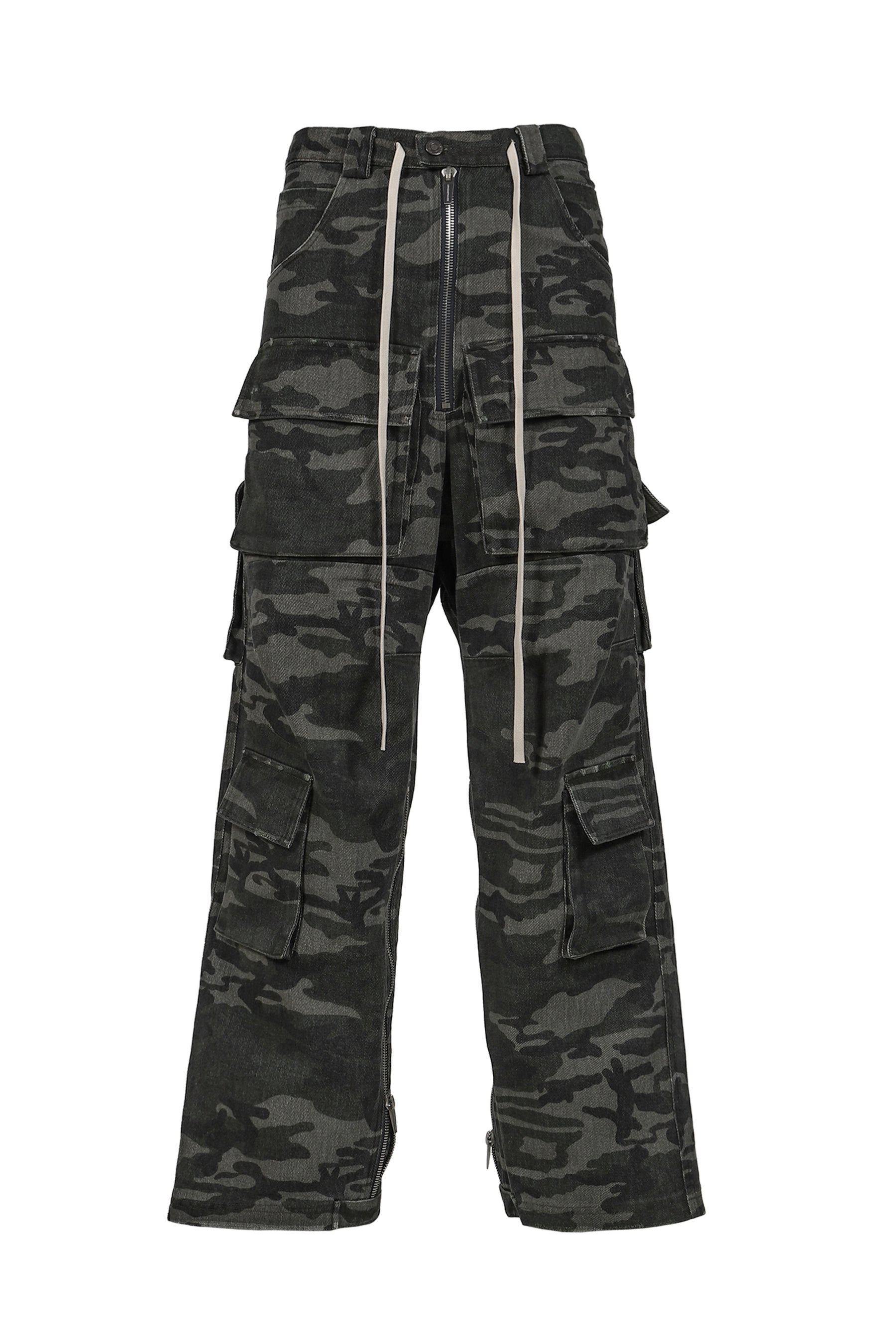 CAMO CARGO PANTS / WOODLAN CAMO